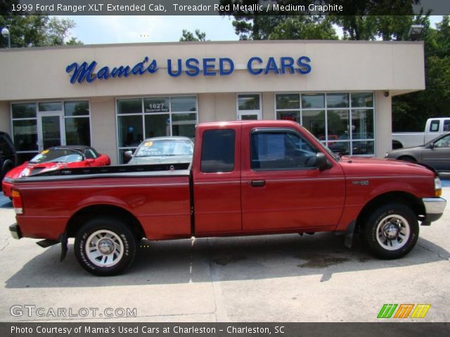 1999 Ford Ranger XLT Extended Cab in Toreador Red Metallic
