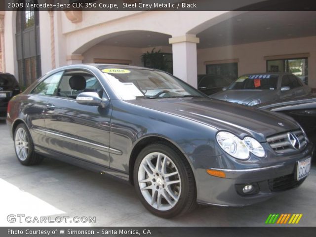 2008 Mercedes-Benz CLK 350 Coupe in Steel Grey Metallic
