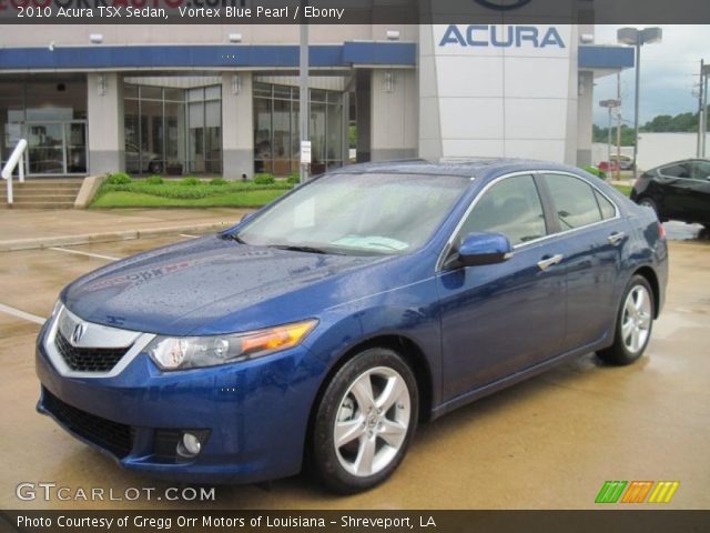 2010 Acura TSX Sedan in Vortex Blue Pearl