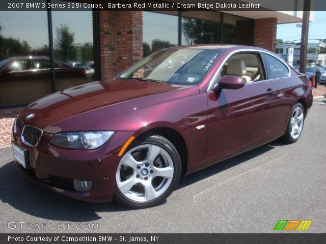 2007 BMW 3 Series 328i Coupe in Barbera Red Metallic