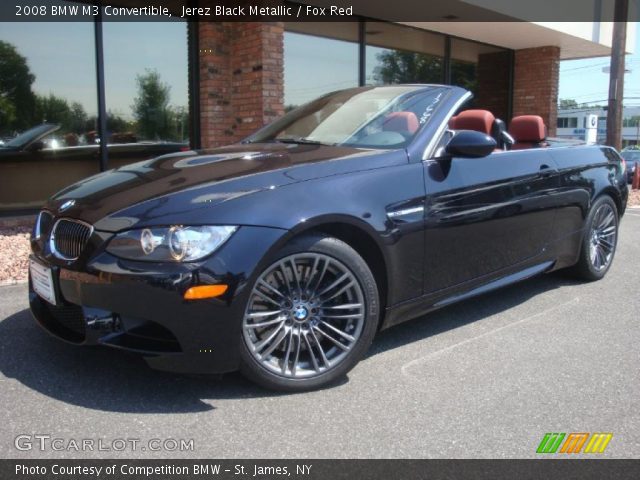 2008 BMW M3 Convertible in Jerez Black Metallic