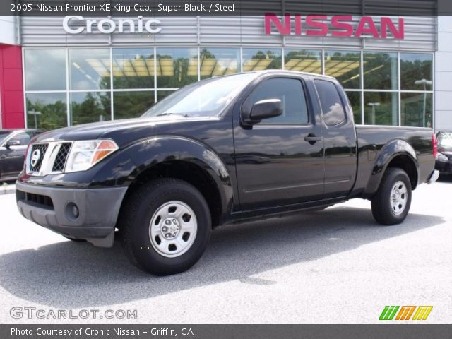 2005 Nissan Frontier XE King Cab in Super Black