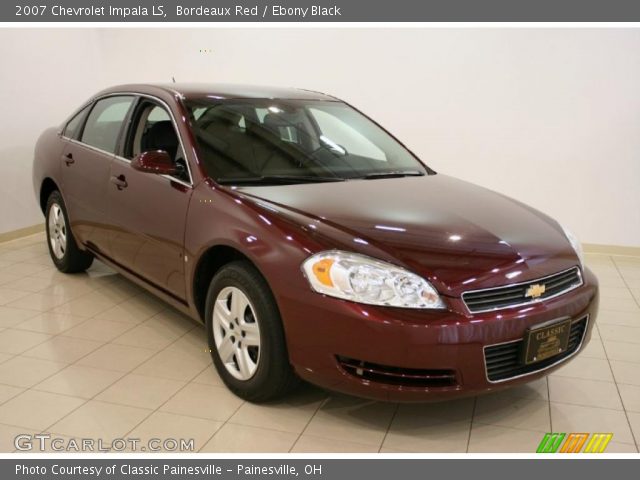 2007 Chevrolet Impala LS in Bordeaux Red