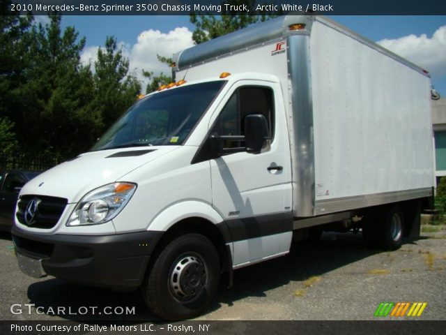 2010 Mercedes-Benz Sprinter 3500 Chassis Moving Truck in Arctic White
