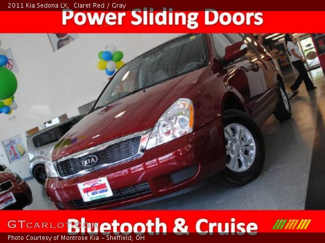 2011 Kia Sedona LX in Claret Red