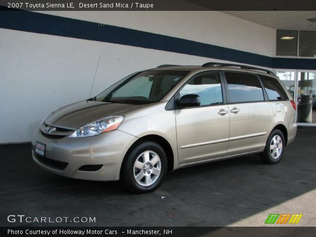 2007 Toyota Sienna LE in Desert Sand Mica