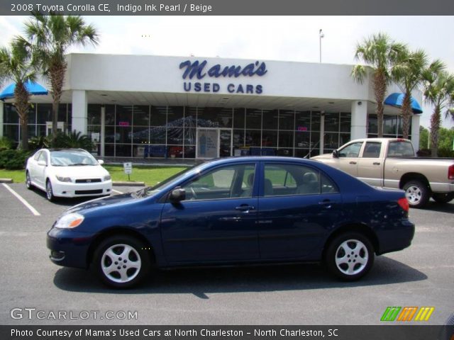 2008 Toyota Corolla CE in Indigo Ink Pearl