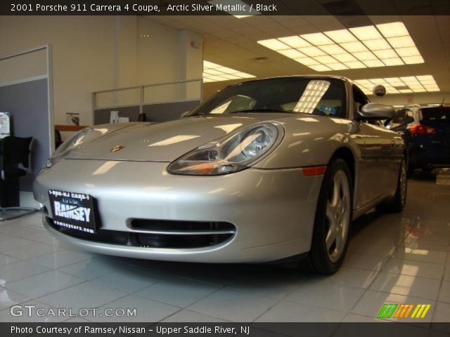 2001 Porsche 911 Carrera 4 Coupe in Arctic Silver Metallic