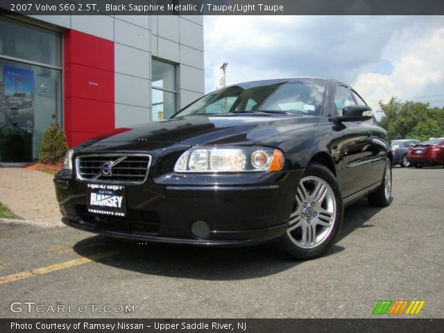 2007 Volvo S60 2.5T in Black Sapphire Metallic
