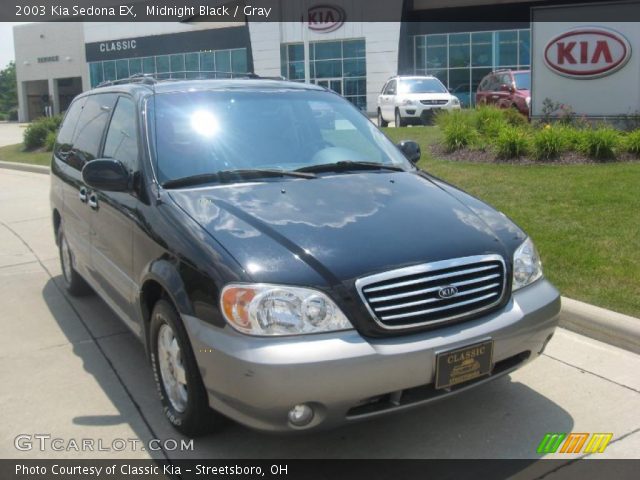 2003 Kia Sedona EX in Midnight Black