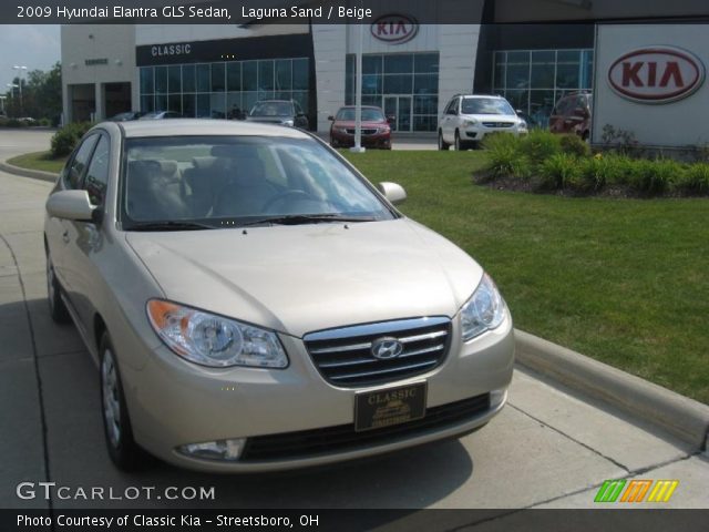 2009 Hyundai Elantra GLS Sedan in Laguna Sand