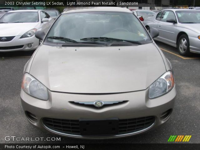 2003 Chrysler Sebring LX Sedan in Light Almond Pearl Metallic