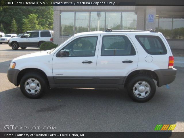 2001 Ford Escape XLS V6 in Oxford White