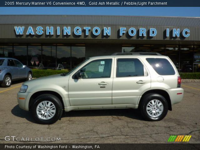2005 Mercury Mariner V6 Convenience 4WD in Gold Ash Metallic