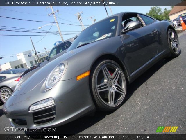 2011 Porsche 911 Carrera 4S Coupe in Meteor Grey Metallic