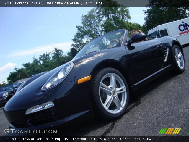 2011 Porsche Boxster  in Basalt Black Metallic