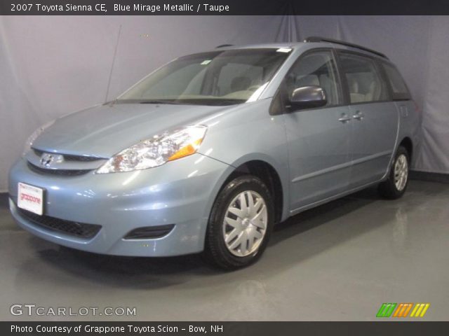 2007 Toyota Sienna CE in Blue Mirage Metallic