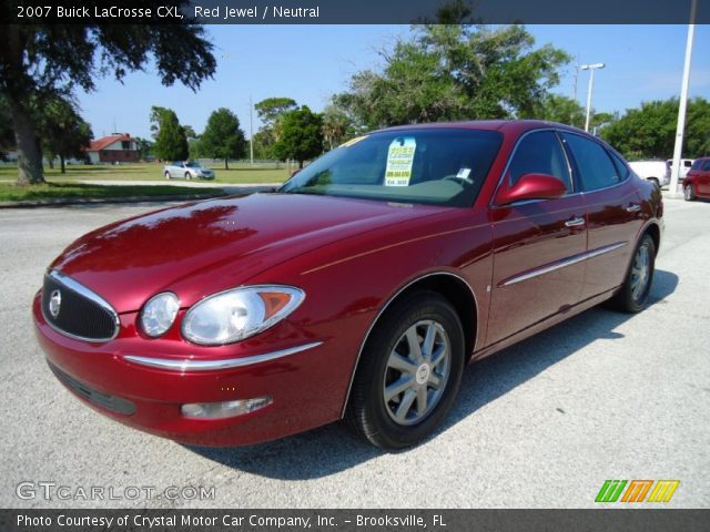 2007 Buick LaCrosse CXL in Red Jewel