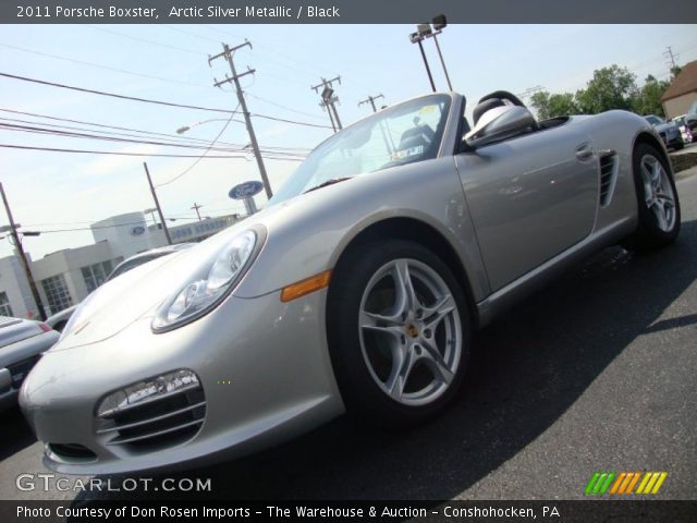 2011 Porsche Boxster  in Arctic Silver Metallic