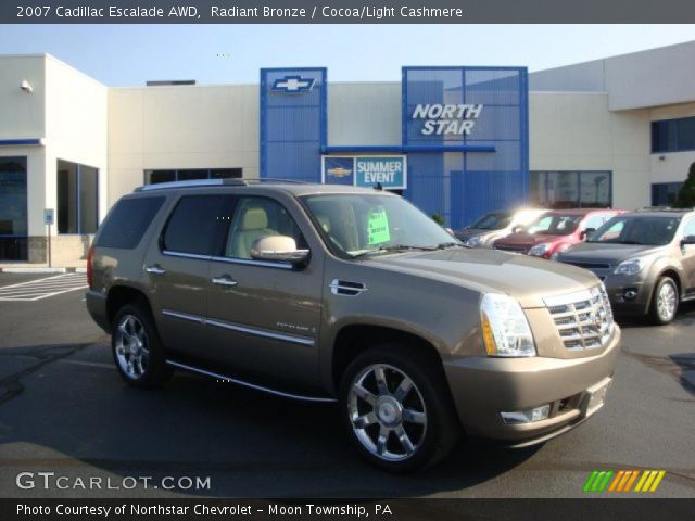 2007 Cadillac Escalade AWD in Radiant Bronze
