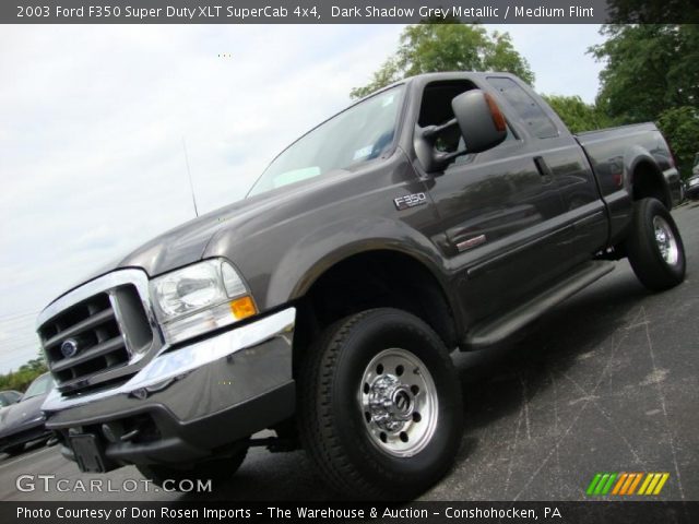 2003 Ford F350 Super Duty XLT SuperCab 4x4 in Dark Shadow Grey Metallic