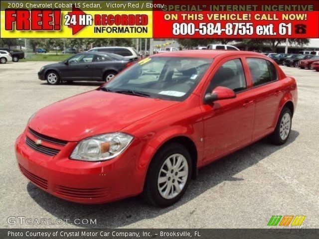 2009 Chevrolet Cobalt LS Sedan in Victory Red