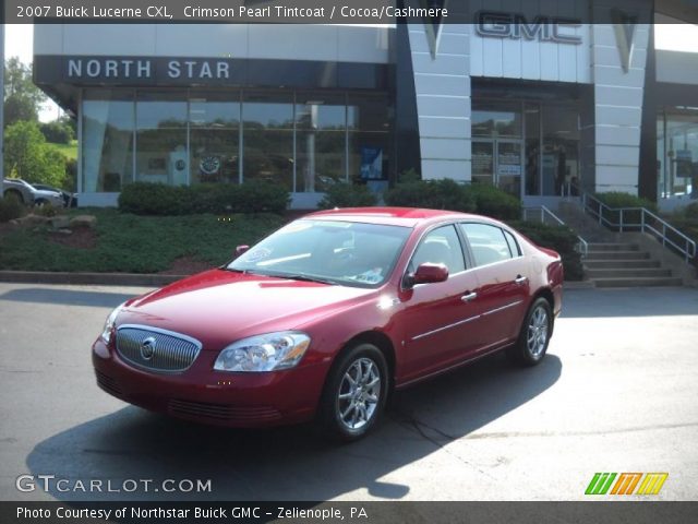 2007 Buick Lucerne CXL in Crimson Pearl Tintcoat