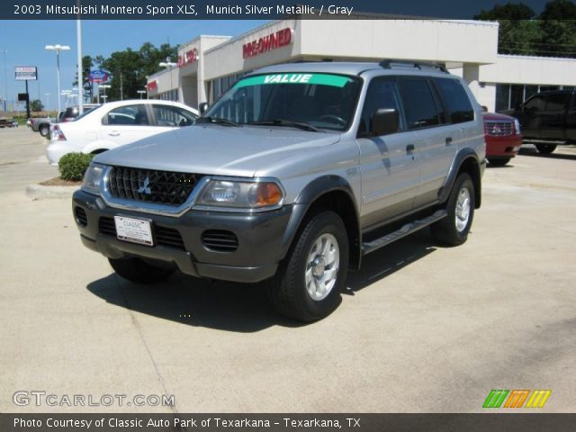 2003 Mitsubishi Montero Sport XLS in Munich Silver Metallic