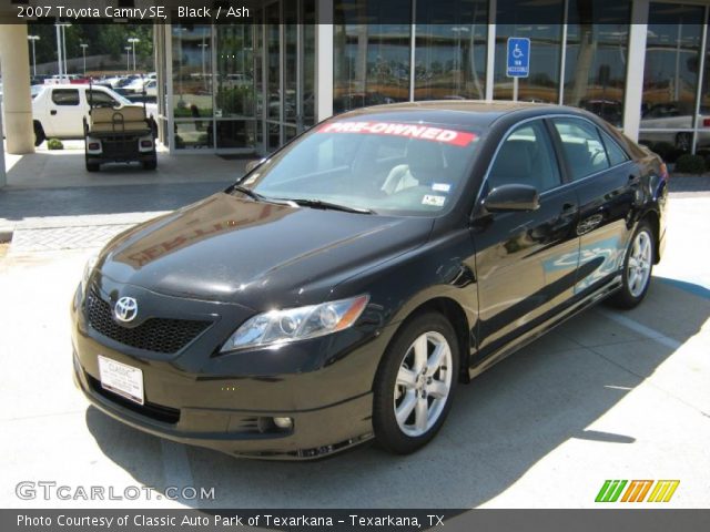 2007 toyota camry se black #3 2007 toyota camry se black #3