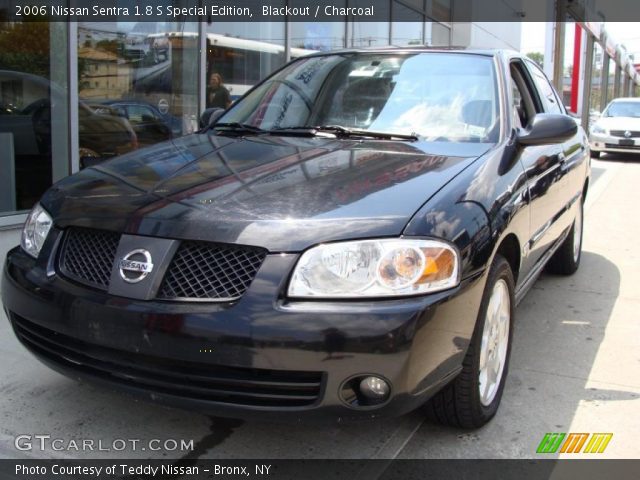 2006 Nissan Sentra 1.8 S Special Edition in Blackout