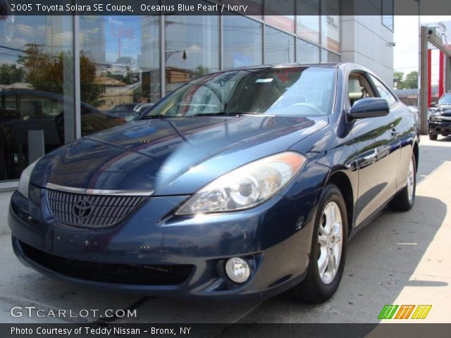 2005 Toyota Solara SE Coupe in Oceanus Blue Pearl