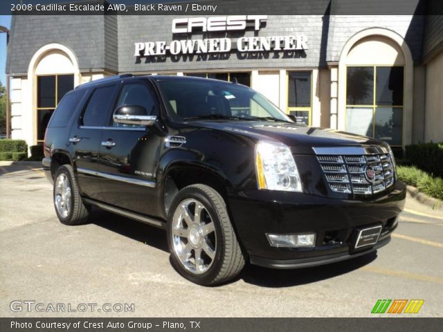 2008 Cadillac Escalade AWD in Black Raven