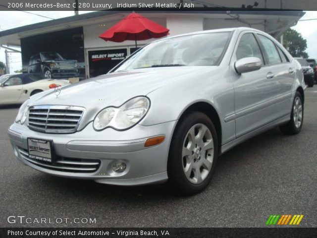 2006 Mercedes-Benz C 280 Luxury in Iridium Silver Metallic