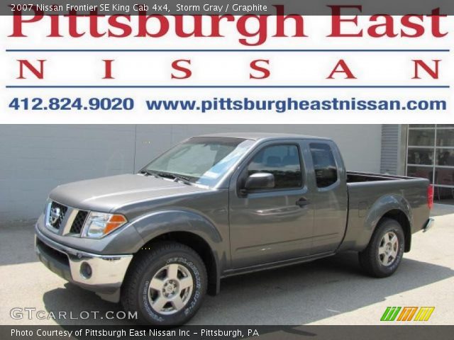 2007 Nissan Frontier SE King Cab 4x4 in Storm Gray