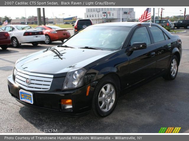 2007 Cadillac CTS Sport Sedan in Black Raven
