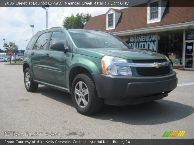 2005 Chevrolet Equinox LS AWD in Meander Green Metallic