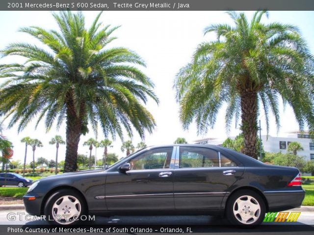 2001 Mercedes-Benz S 600 Sedan in Tectite Grey Metallic