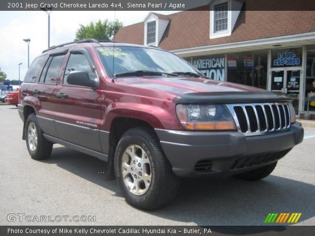 2001 Jeep Grand Cherokee Laredo 4x4 in Sienna Pearl