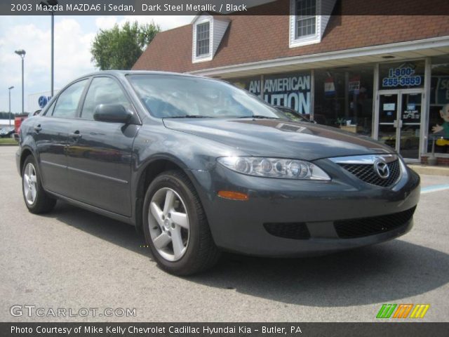 2003 Mazda MAZDA6 i Sedan in Dark Steel Metallic