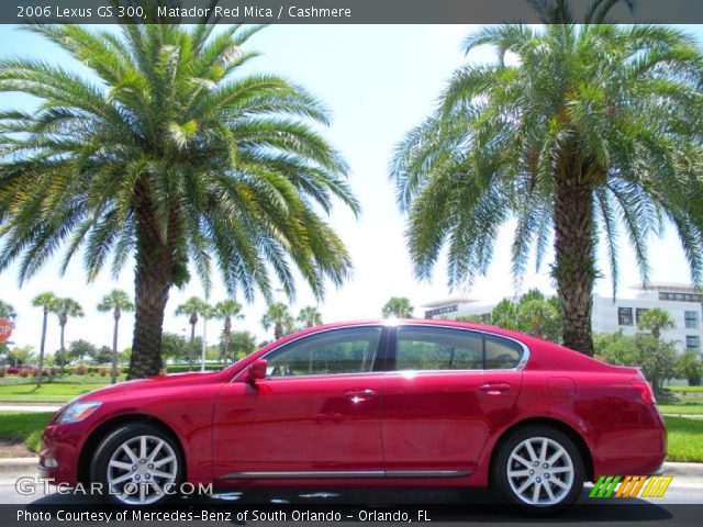 2006 Lexus GS 300 in Matador Red Mica