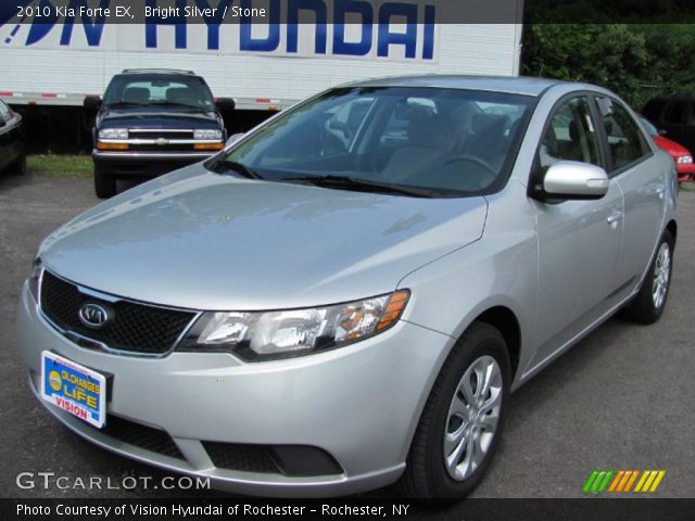 2010 Kia Forte EX in Bright Silver
