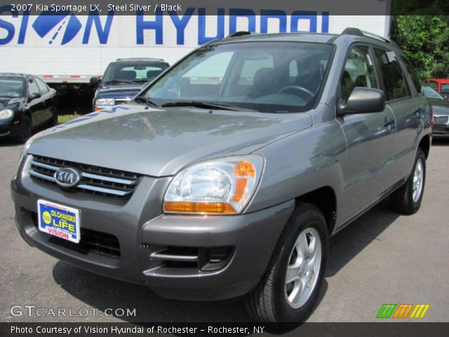 2007 Kia Sportage LX in Steel Silver