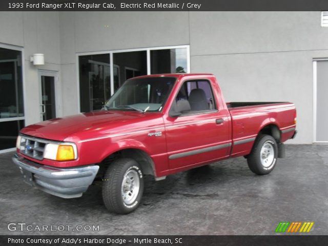 1993 Ford Ranger XLT Regular Cab in Electric Red Metallic