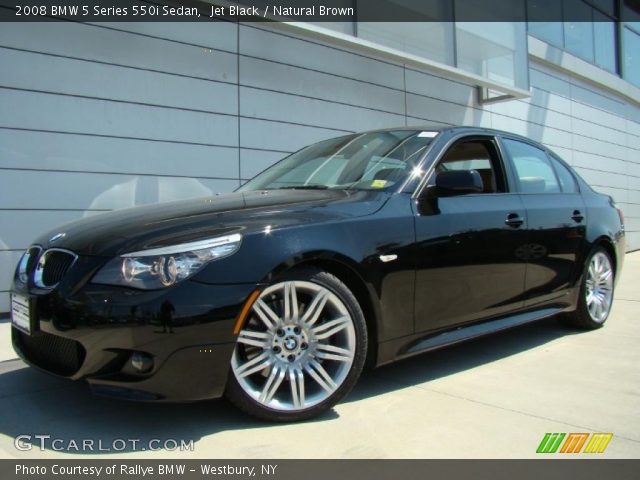 2008 BMW 5 Series 550i Sedan in Jet Black