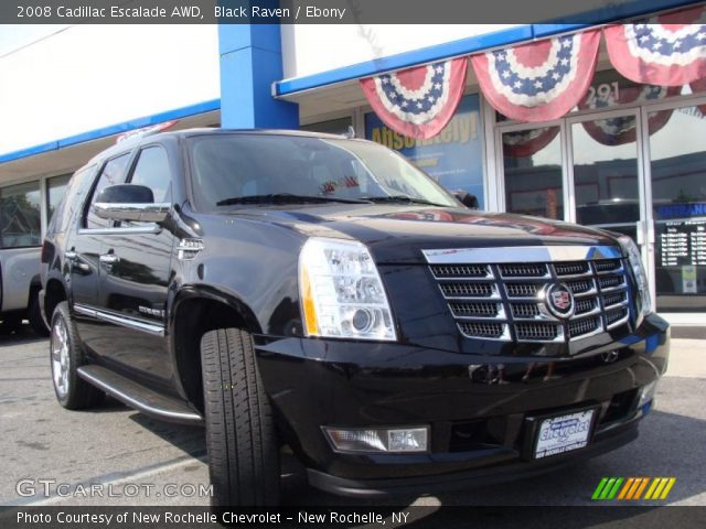 2008 Cadillac Escalade AWD in Black Raven