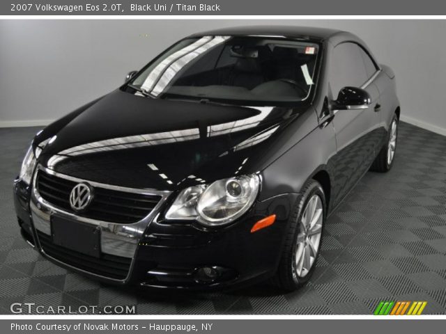 2007 Volkswagen Eos 2.0T in Black Uni