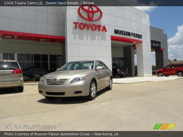 2009 Toyota Camry LE in Desert Sand Metallic