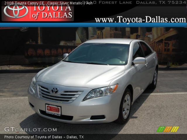 2008 Toyota Camry CE in Classic Silver Metallic