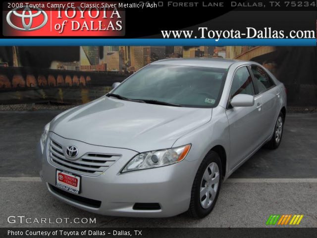 2008 Toyota Camry CE in Classic Silver Metallic