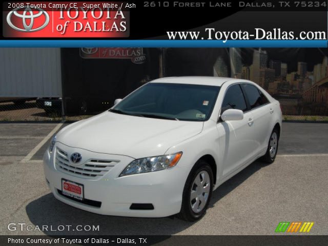 2008 Toyota Camry CE in Super White